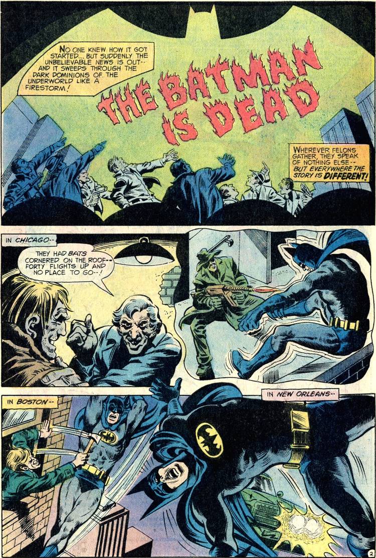 75 Greatest Batman Stories: #40-36