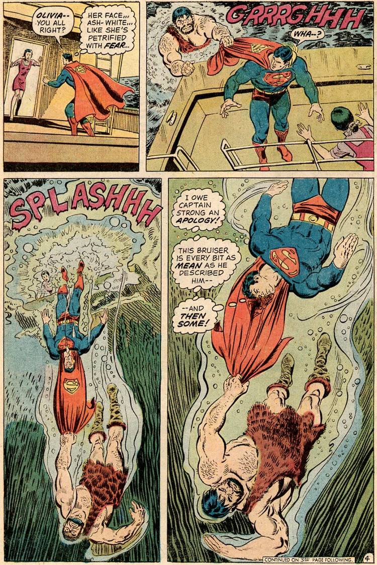 When Superman Fought...Popeye?