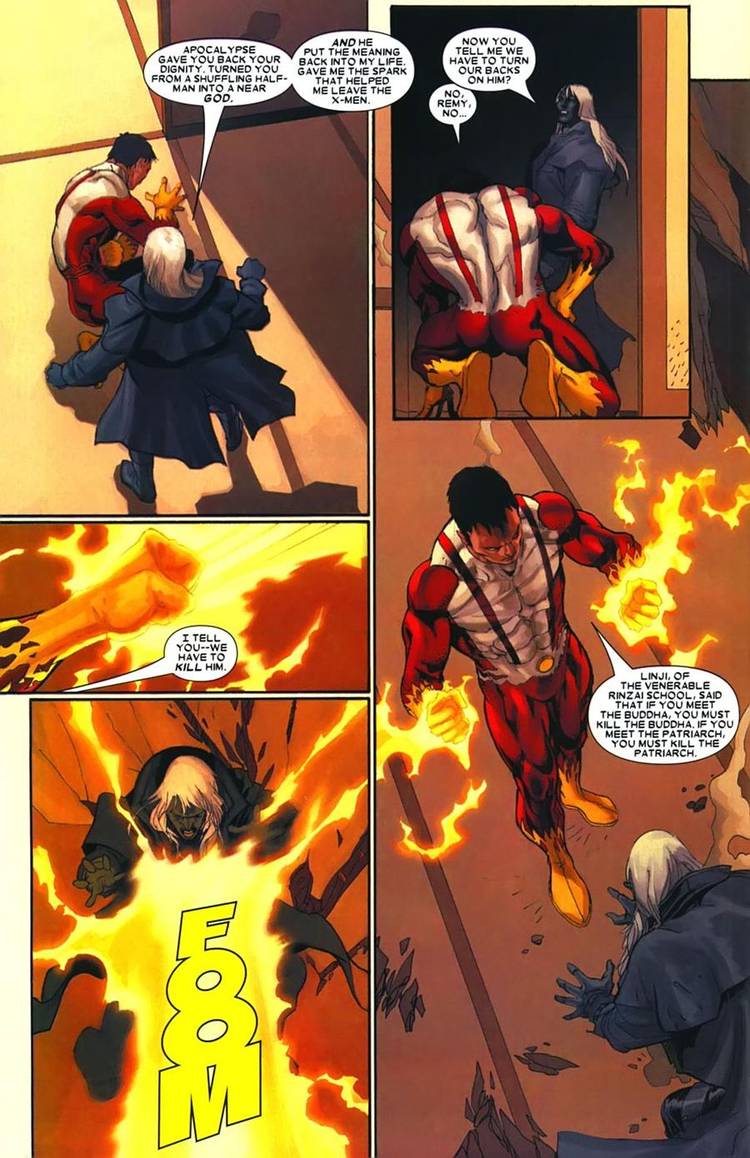 Abandoned Love: Remember When Gambit Was a Horseman of Apocalypse?
