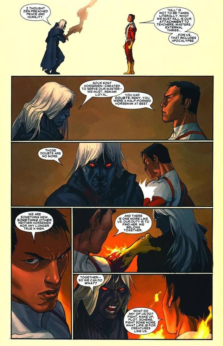 Abandoned Love: Remember When Gambit Was a Horseman of Apocalypse?