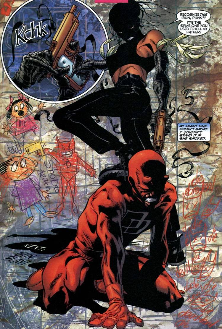 Drawing Crazy Patterns - Daredevil's Dead Girlfriends