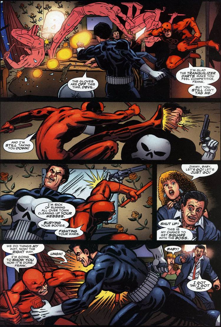 Top Five Best Daredevil/Punisher Fights