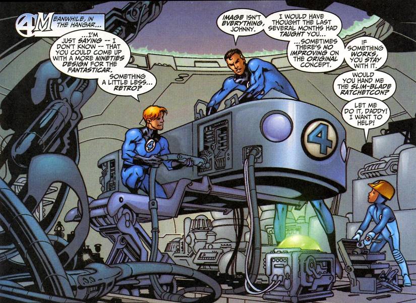 Meta-Messages - Mister Fantastic Disses Heroes Reborn