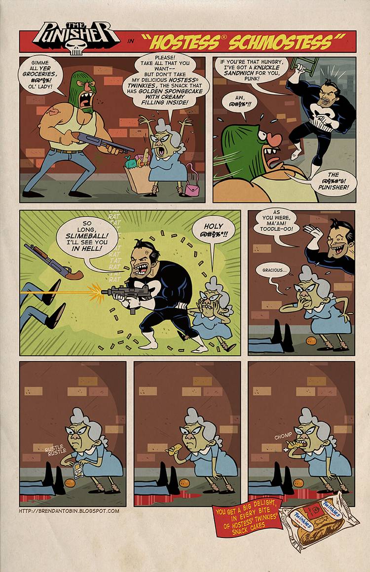 The Line it is Drawn #248 - Modern Day Superhero Hostess Comic Book Ads