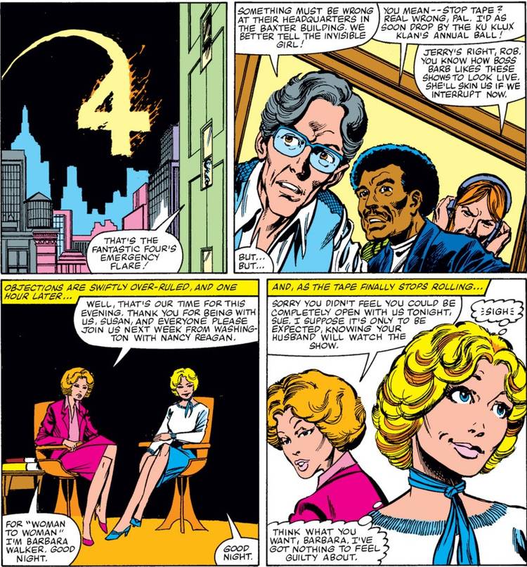 Top Five Greatest Invisible Woman Moments
