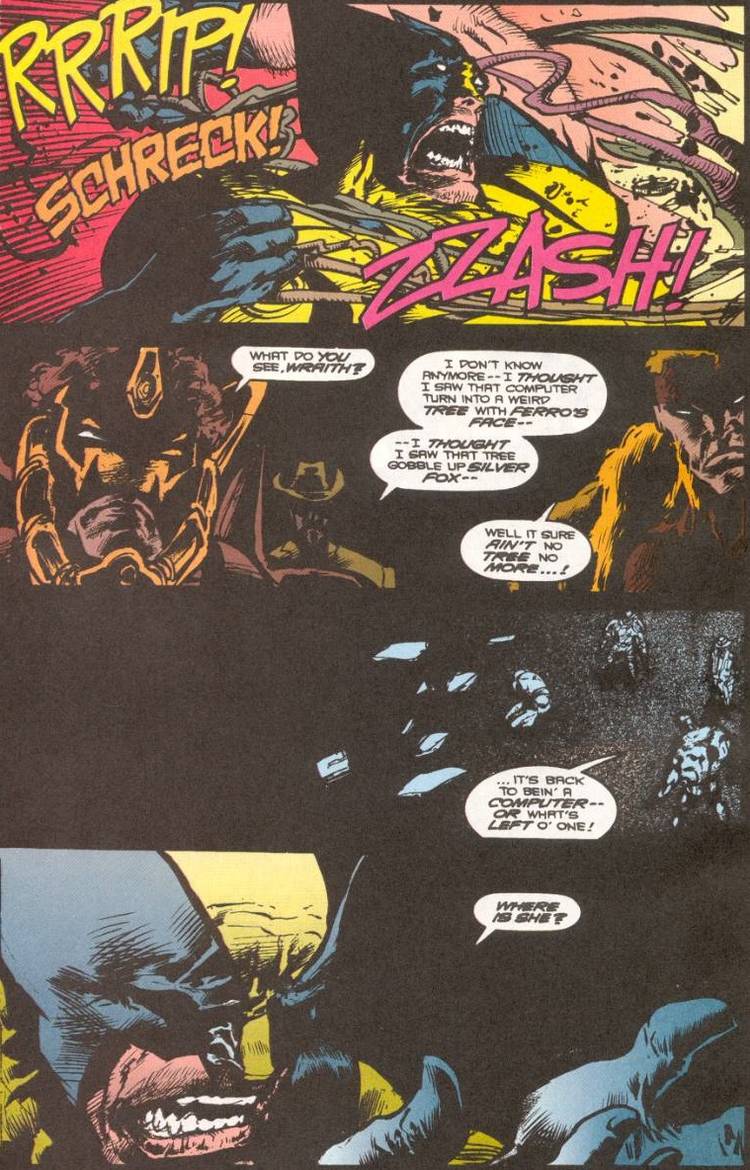 Drawing Crazy Patterns - Wolverine Crying