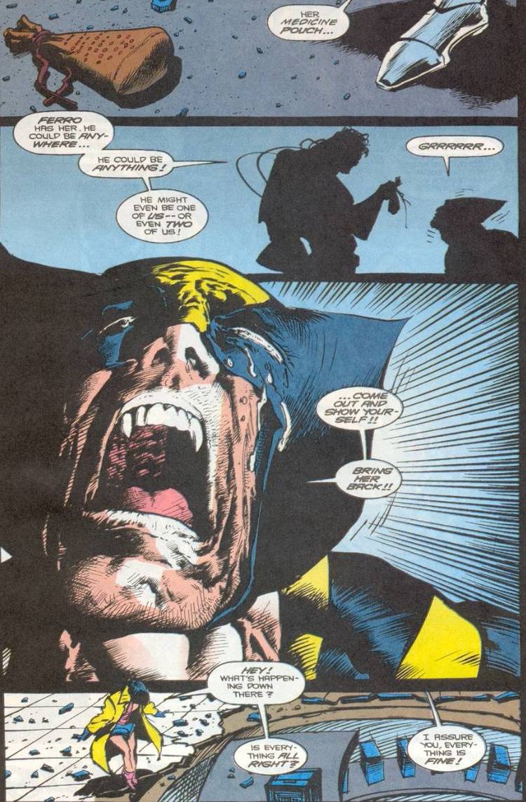 Drawing Crazy Patterns - Wolverine Crying