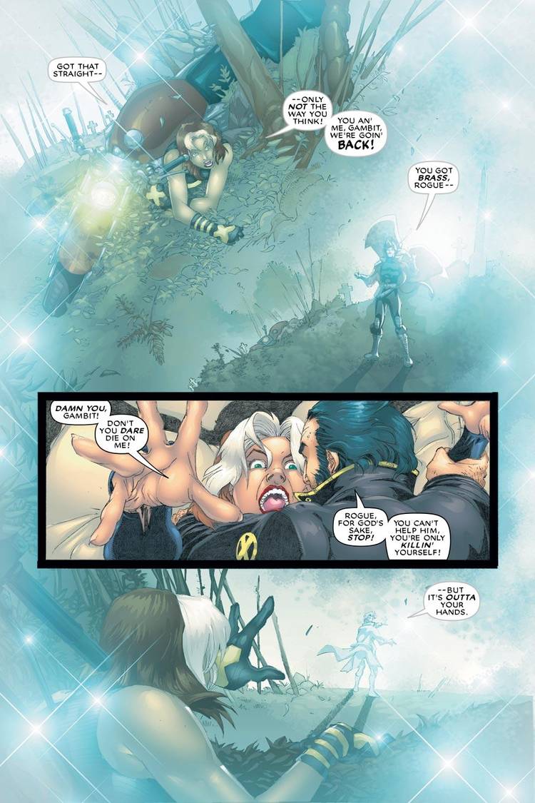 Top Five Greatest Gambit/Rogue Moments