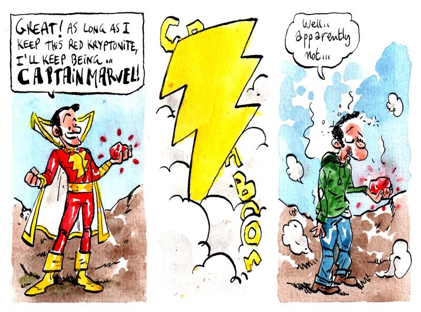 The Line it is Drawn #266 - Characters Going Through Red Kryptonite ...