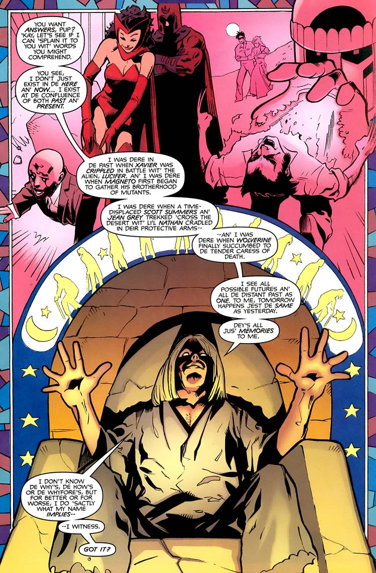 Provide Some Answers - Was Gambit the Witness to the X-Traitor?