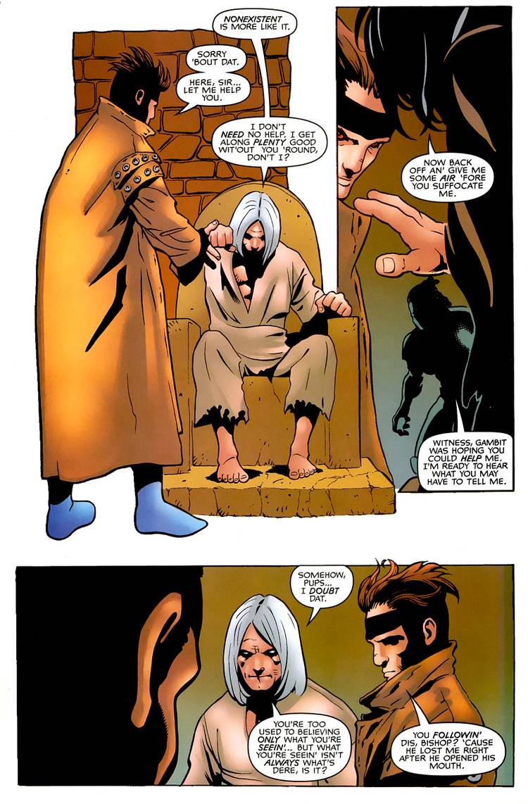 Provide Some Answers - Was Gambit the Witness to the X-Traitor?