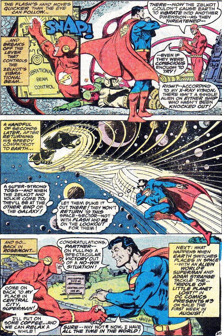 Top Five Superman/Flash Races