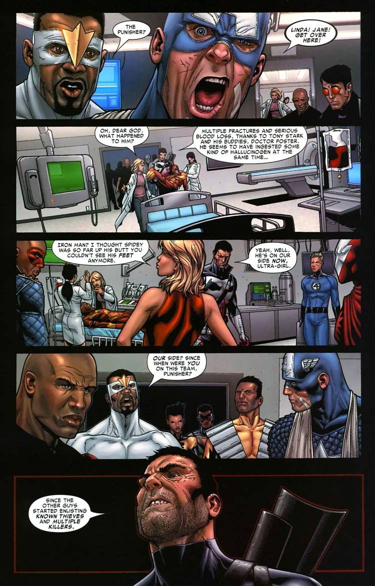 Top Five Continuity Conflicts from Marvel's Civil War