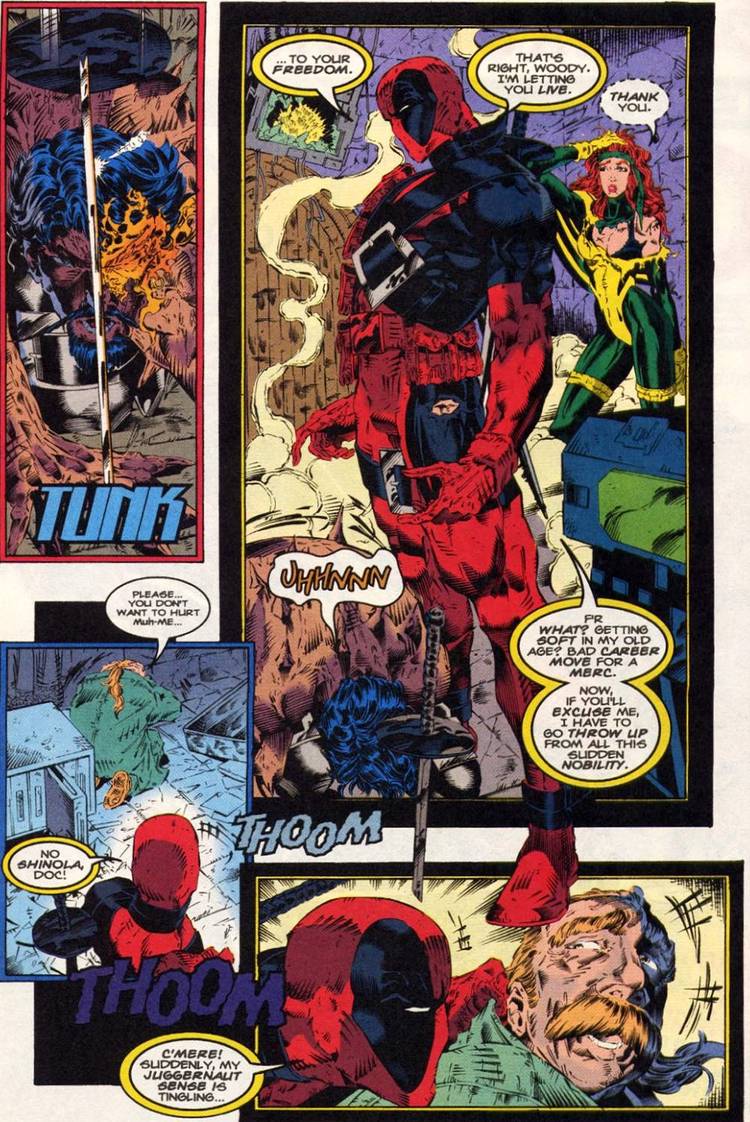 Comic Book Questions Answered - When Did Deadpool's Face Mask Start ...
