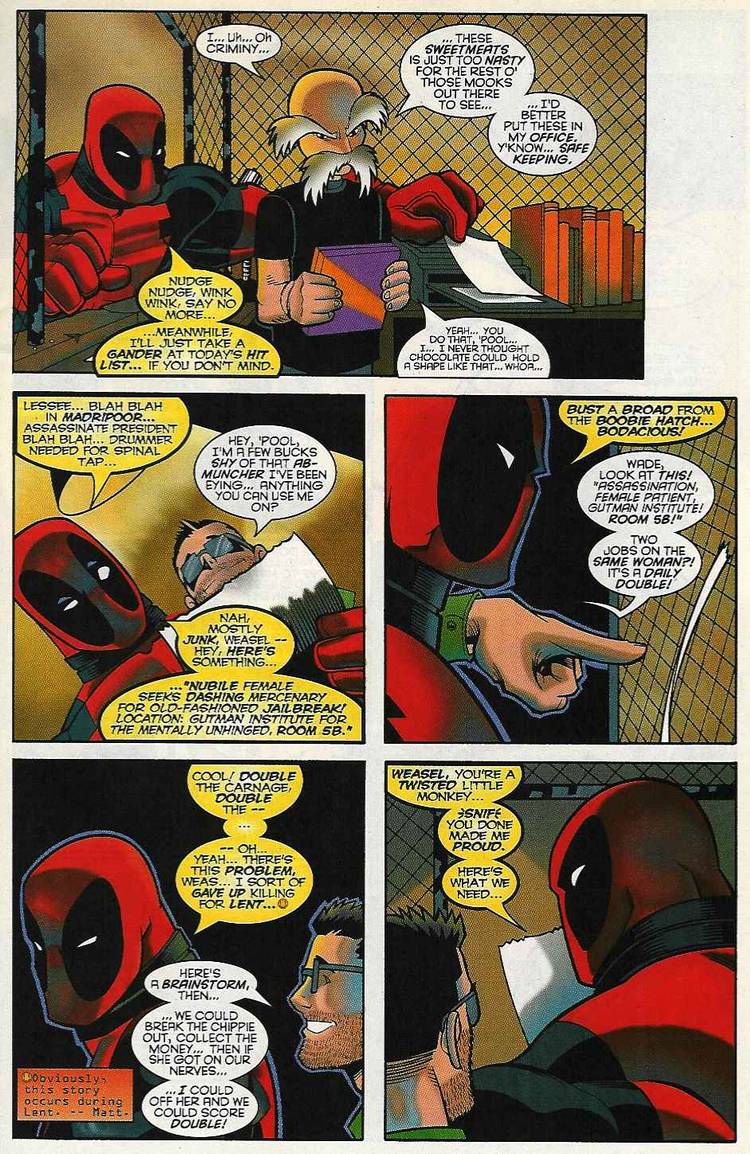 Comic Book Questions Answered - When Did Deadpool's Face Mask Start ...