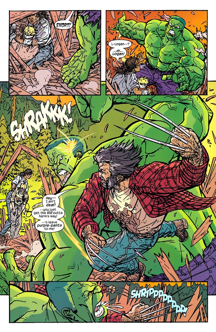 Top Five Wolverine/Hulk Fights
