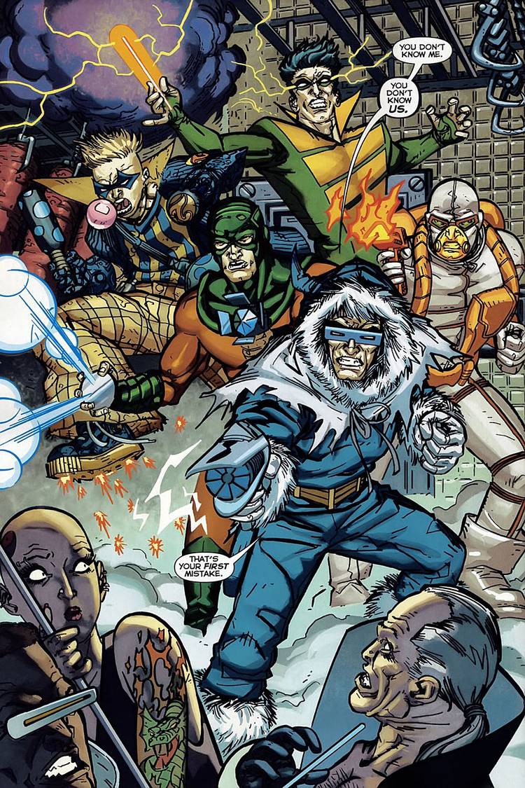 The Coldest Characters in Comic Books
