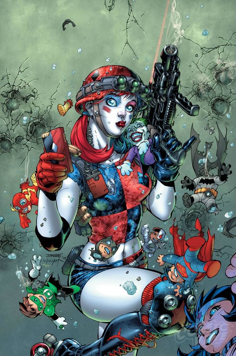 Jim Lee to Illustrate "Harley Quinn and the Suicide Squad April Fool's ...
