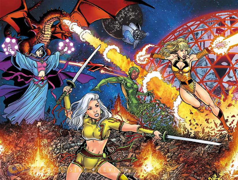 Despite Eye Surgery, George Perez Keeps His Focus on 