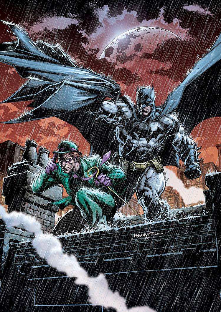 Buccellato Riddles Batman in 