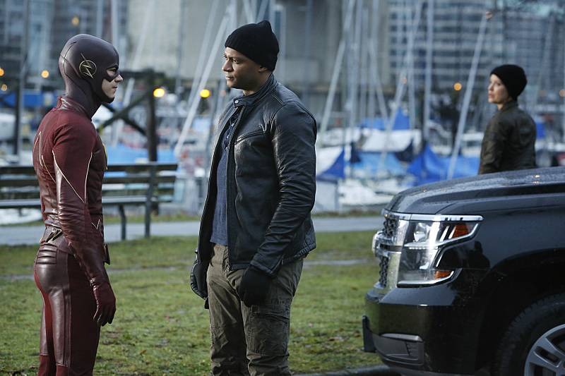 Dig The Flash Lila and Diggle Come to Central City in New