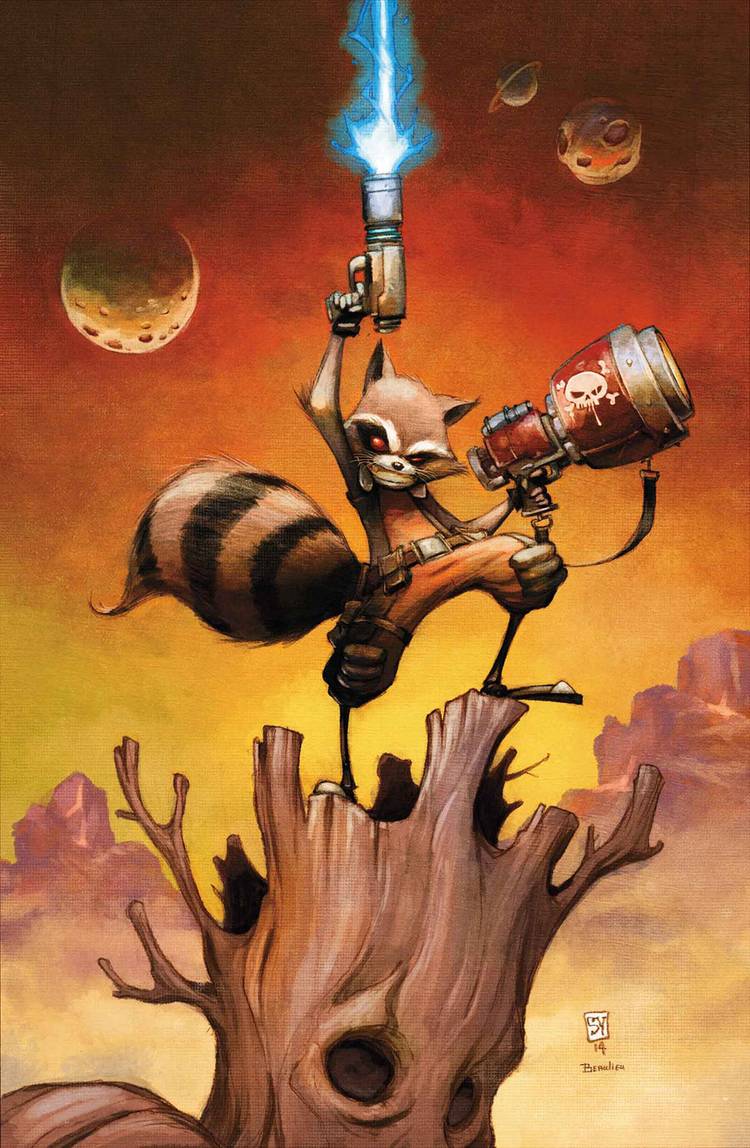 Rocket Racoon Spider Man