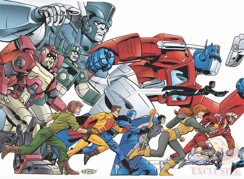 EXCLUSIVE: Transformers, G.I. Joe, Micronauts & More Collide in the Art ...