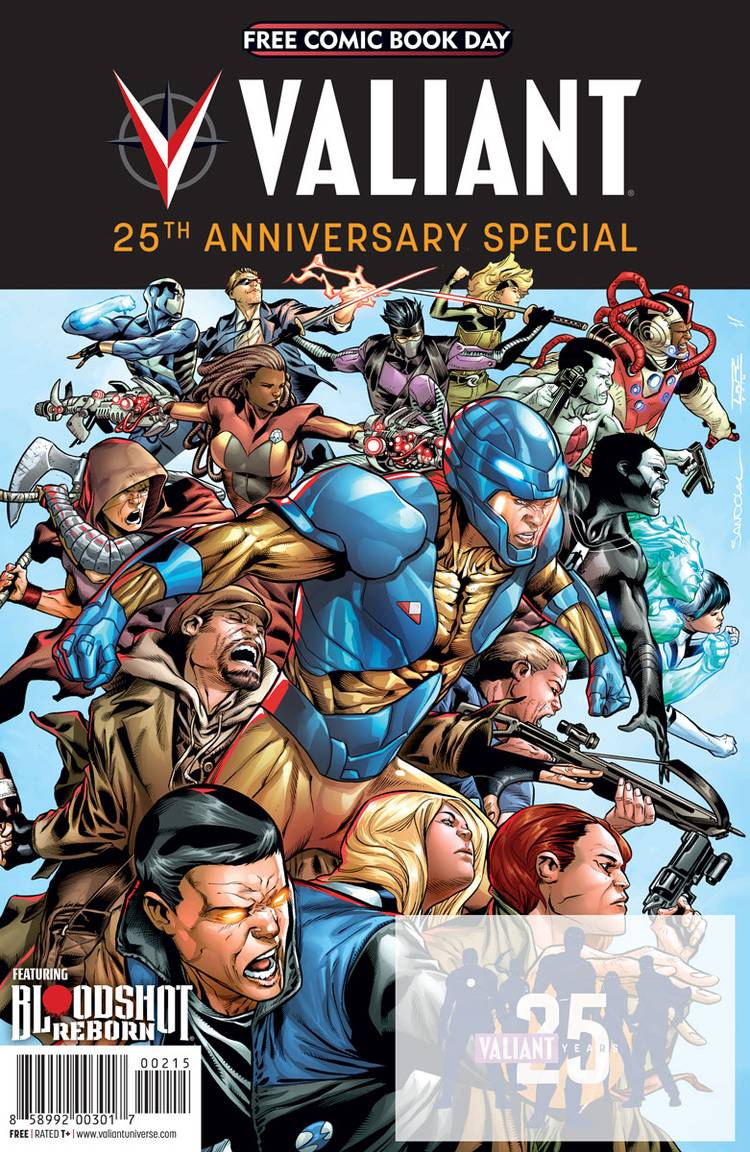 Valiant Announces 25th Anniversary Celebration Releases Lineup