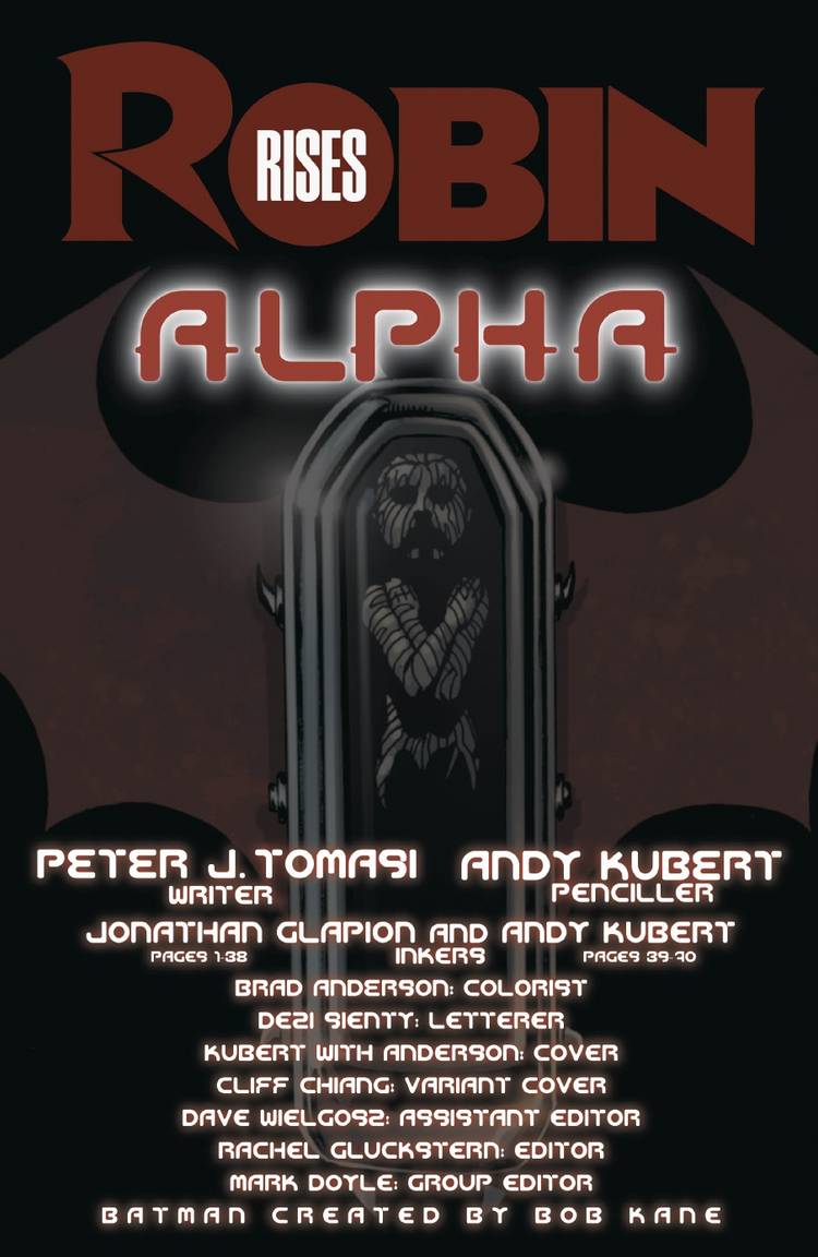 Robin Rises: Alpha #1