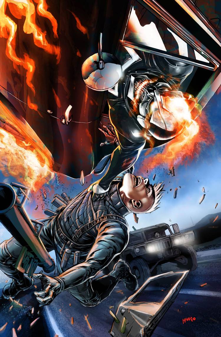 All-New Ghost Rider #2 (UNLETTERED)