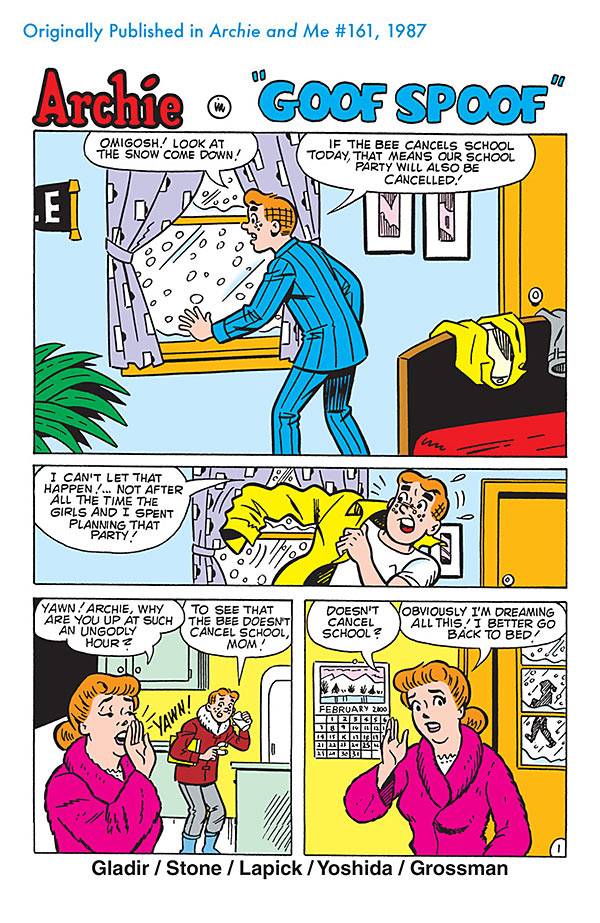 Archie 75 Series: Archie and Me