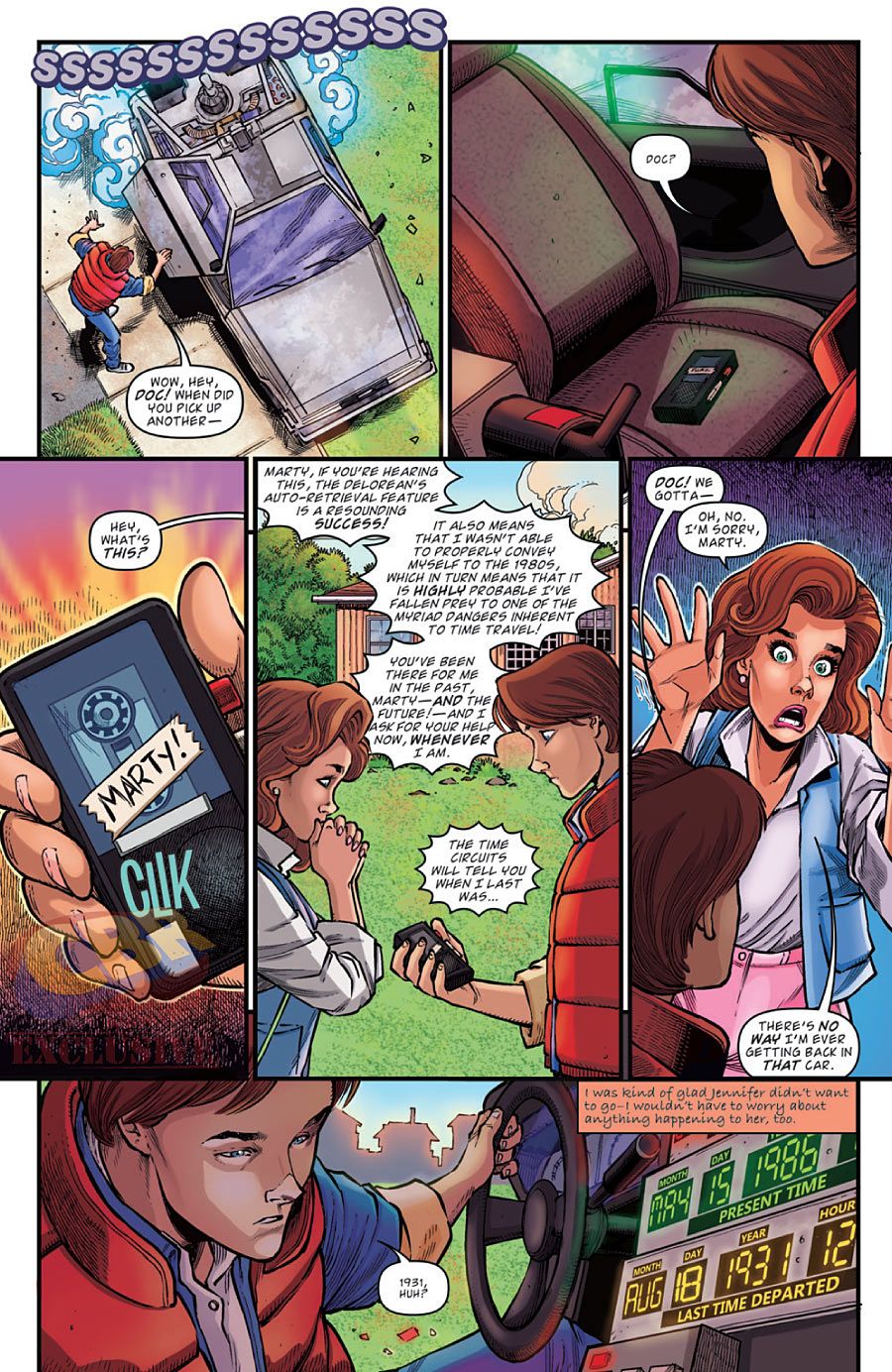 Back to the Future: Citizen Brown #1