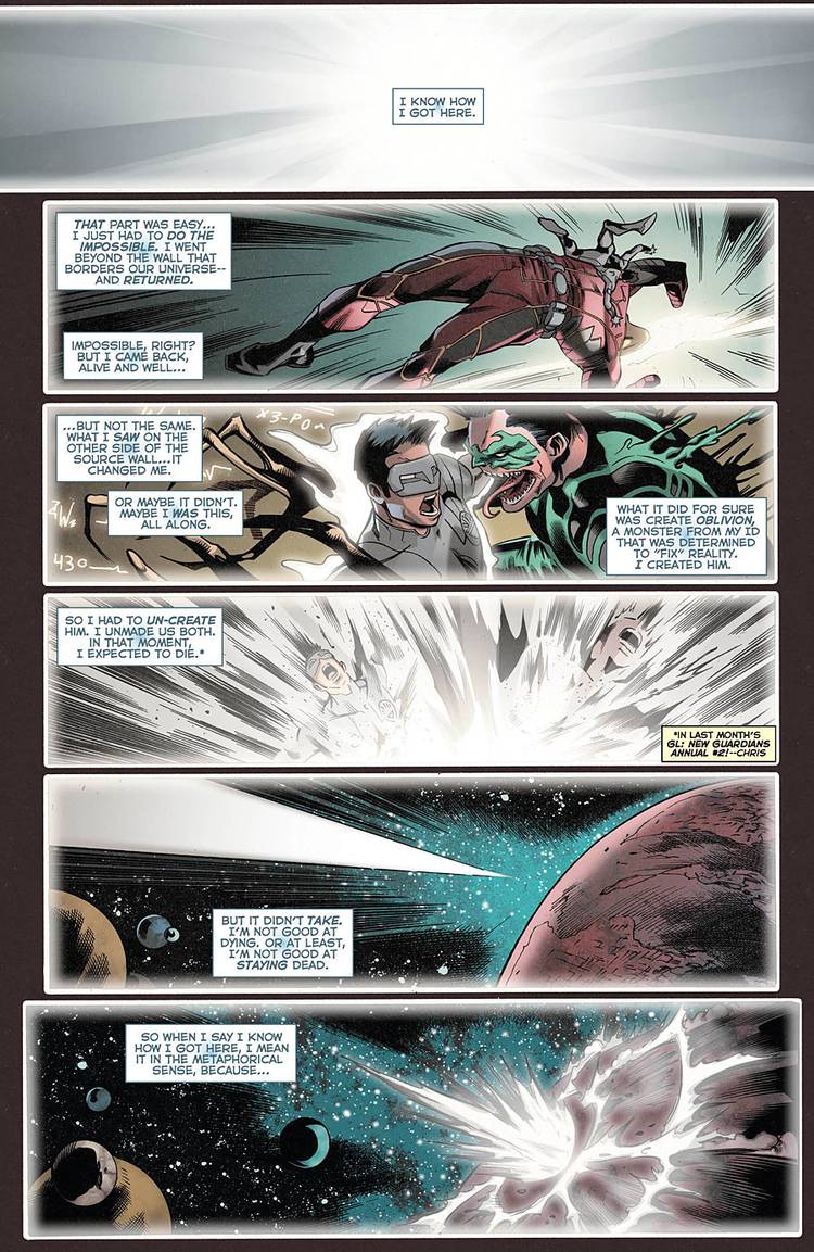 Jordan Continues to Curse Kyle Rayner in \, image size:750x1153