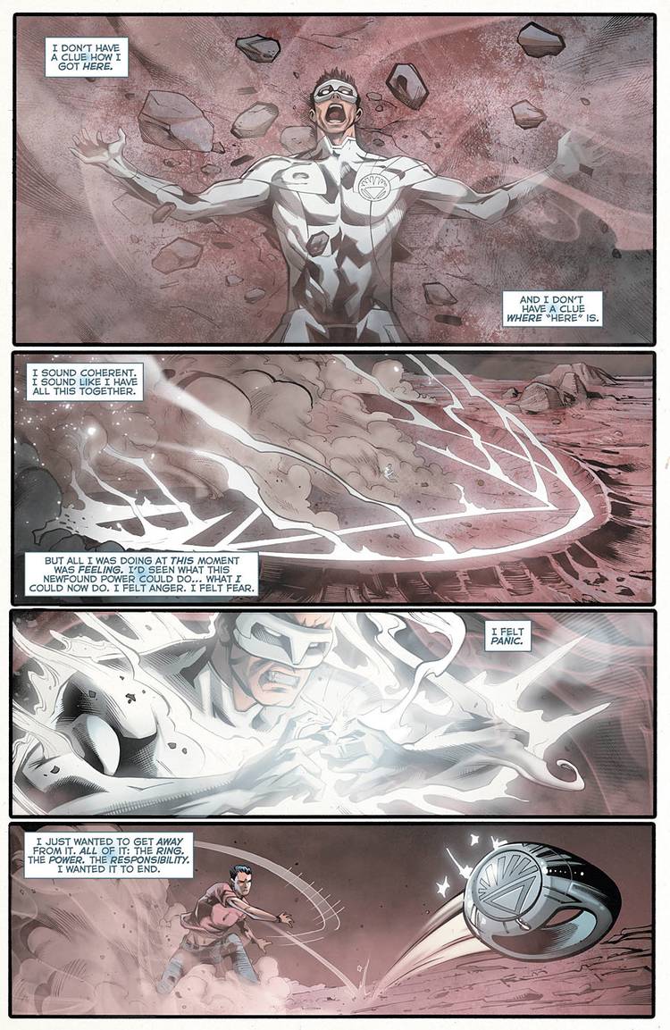 Jordan Continues to Curse Kyle Rayner in \, image size:750x1153