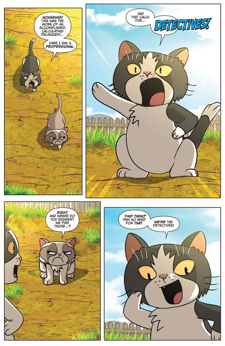 The Misadventures of Grumpy Cat and Pokey #3, image size:750x1153