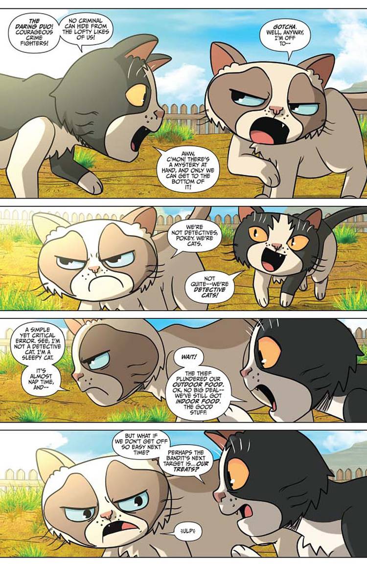 The Misadventures of Grumpy Cat and Pokey #3, image size:750x1153