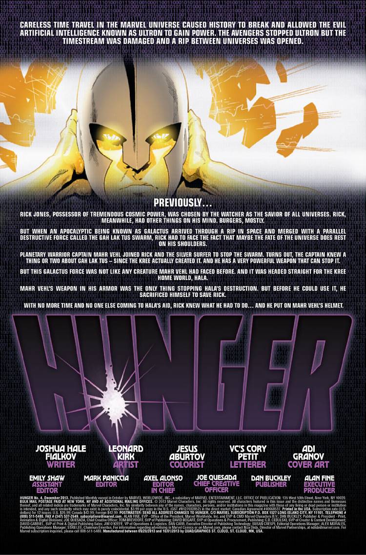 Hunger #4