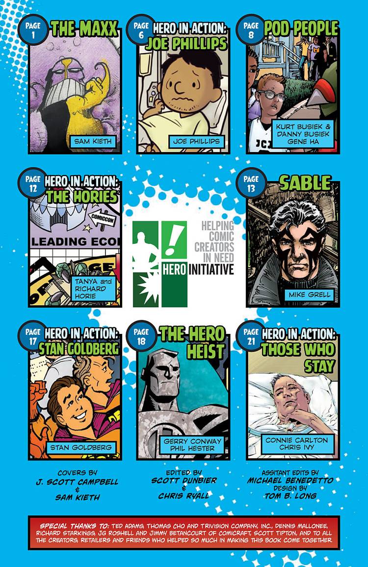 Comic Hero Introduction Hero Comics 2014 #1