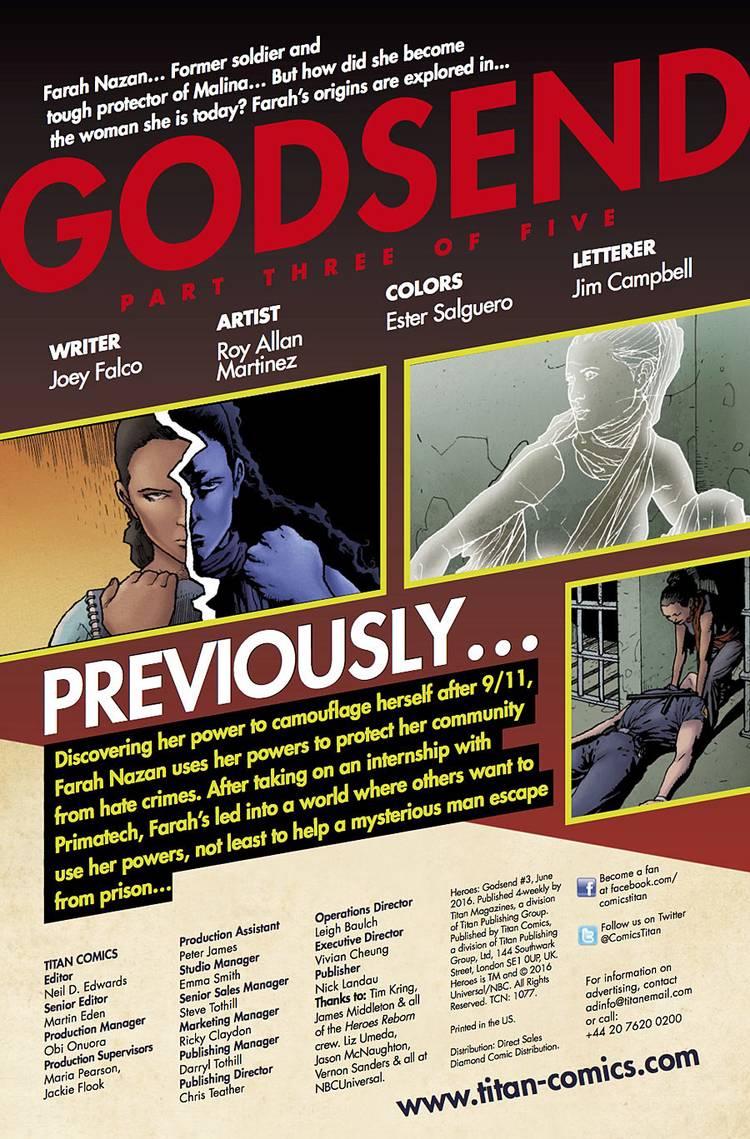 Heroes: Godsend #3