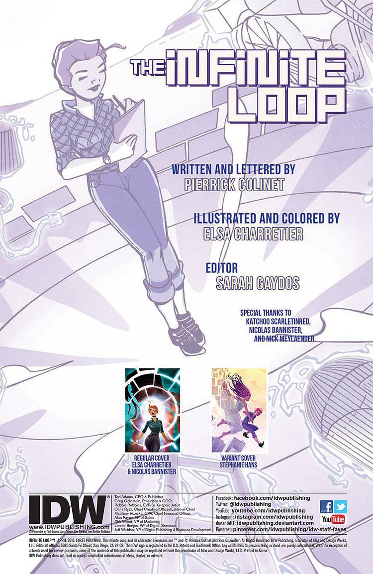 Loop Comics The Infinite Loop #1