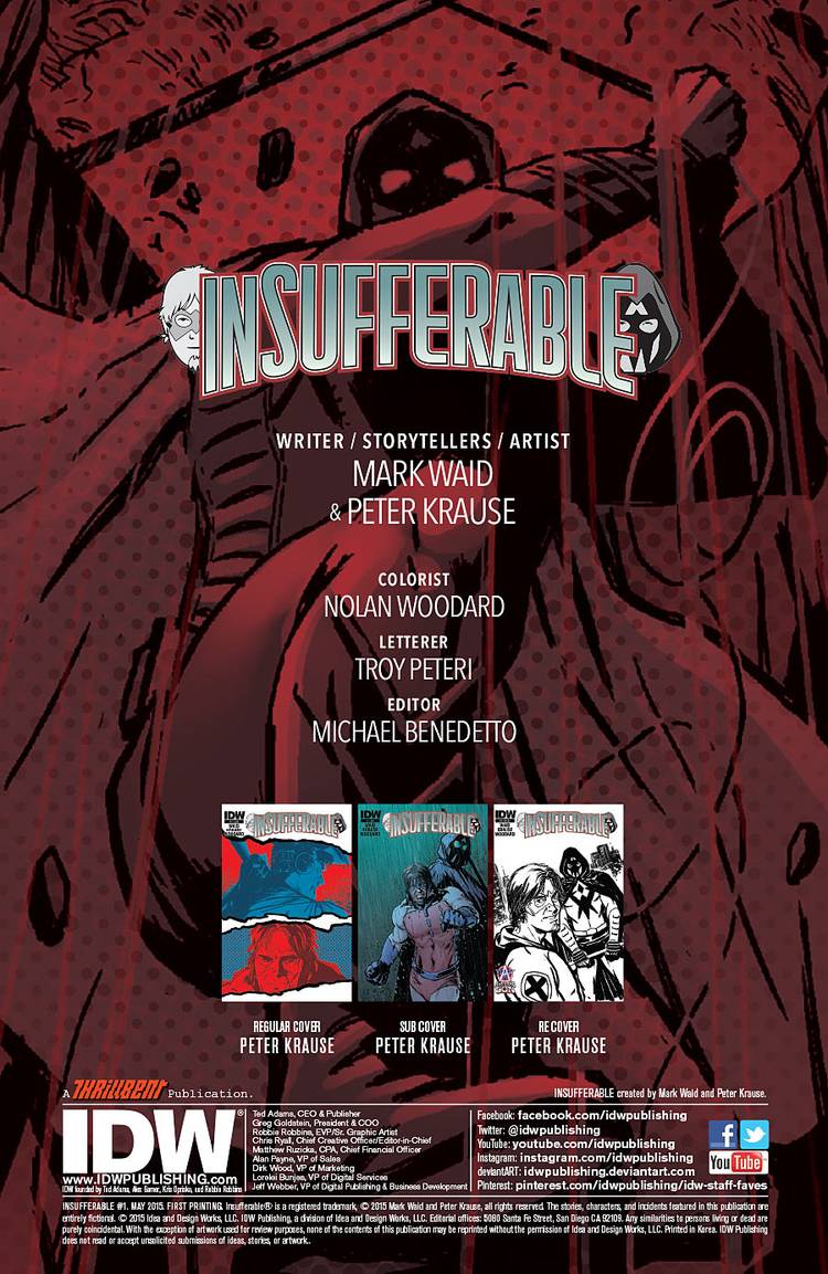 Insufferable #1