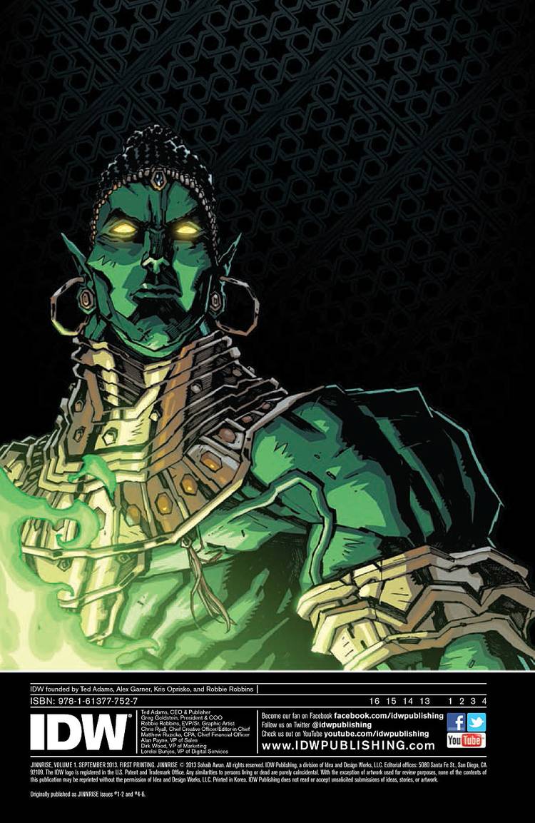 Jinnrise TPB, vol. #1