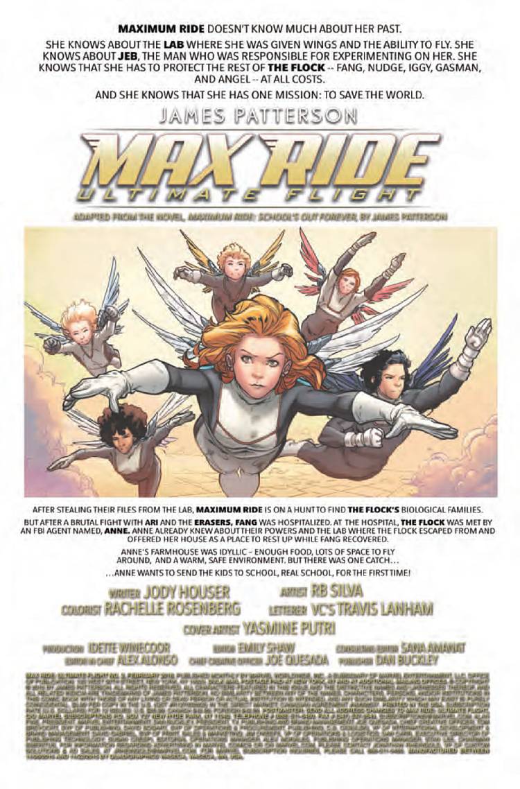Max Ride: Ultimate Flight #2