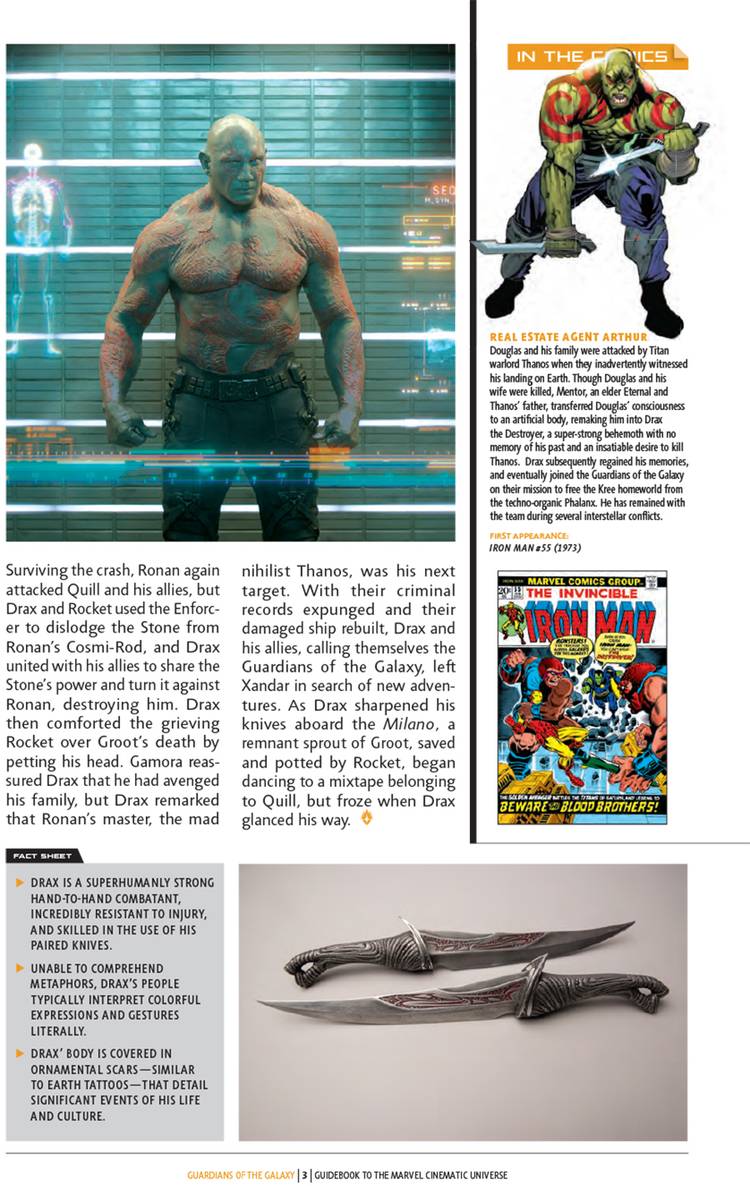 Guidebook to the Marvel Cinematic Universe - Marvel's Guardians of the ...
