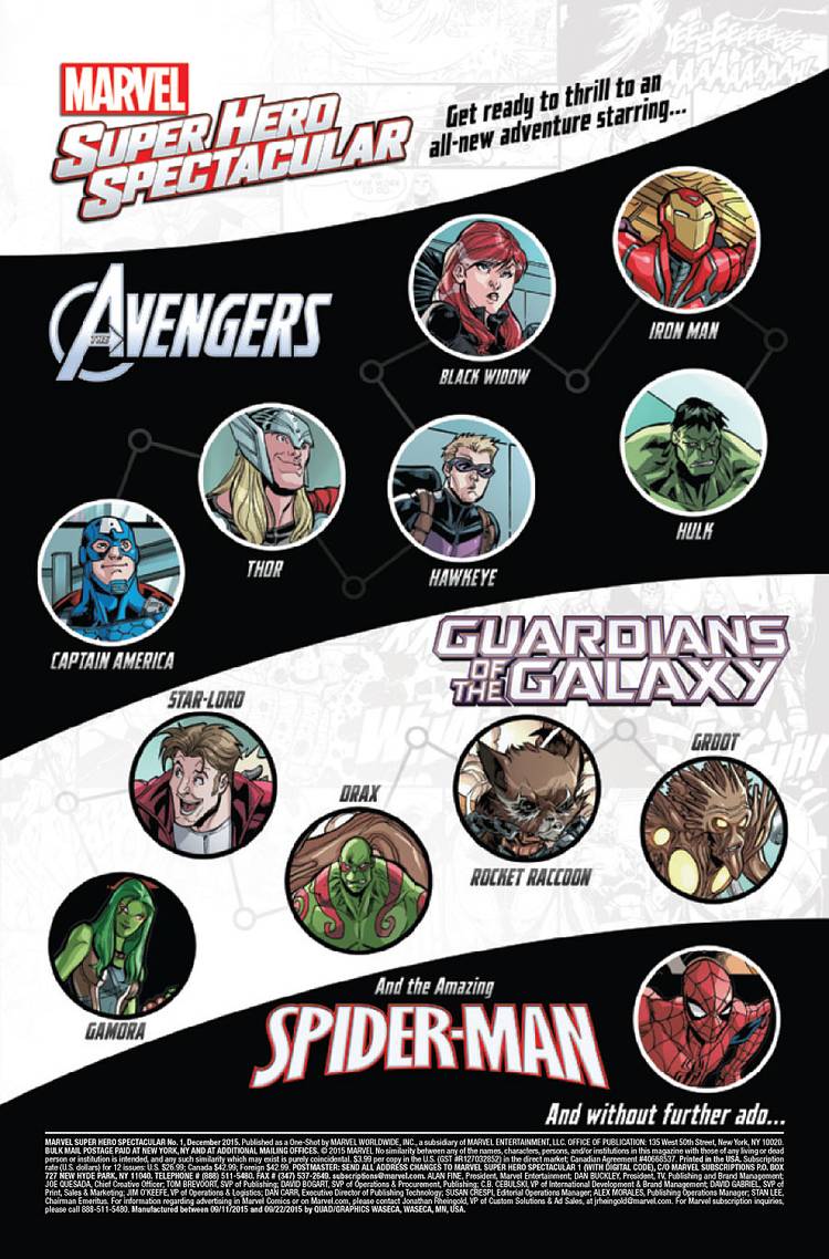 Marvel Super Hero Spectacular #1