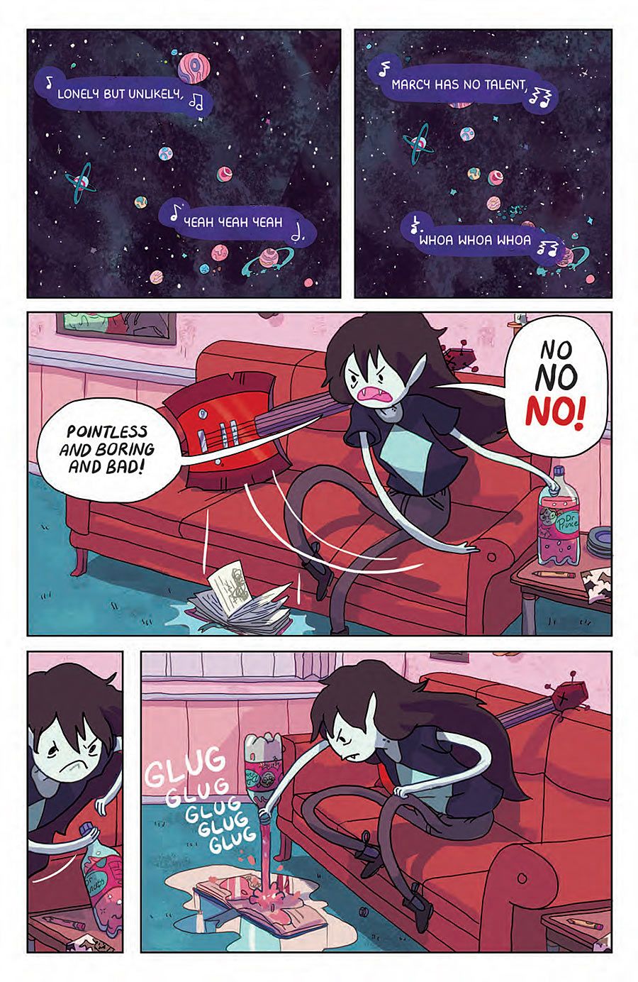 Adventure Time: Marceline Gone Adrift TPB
