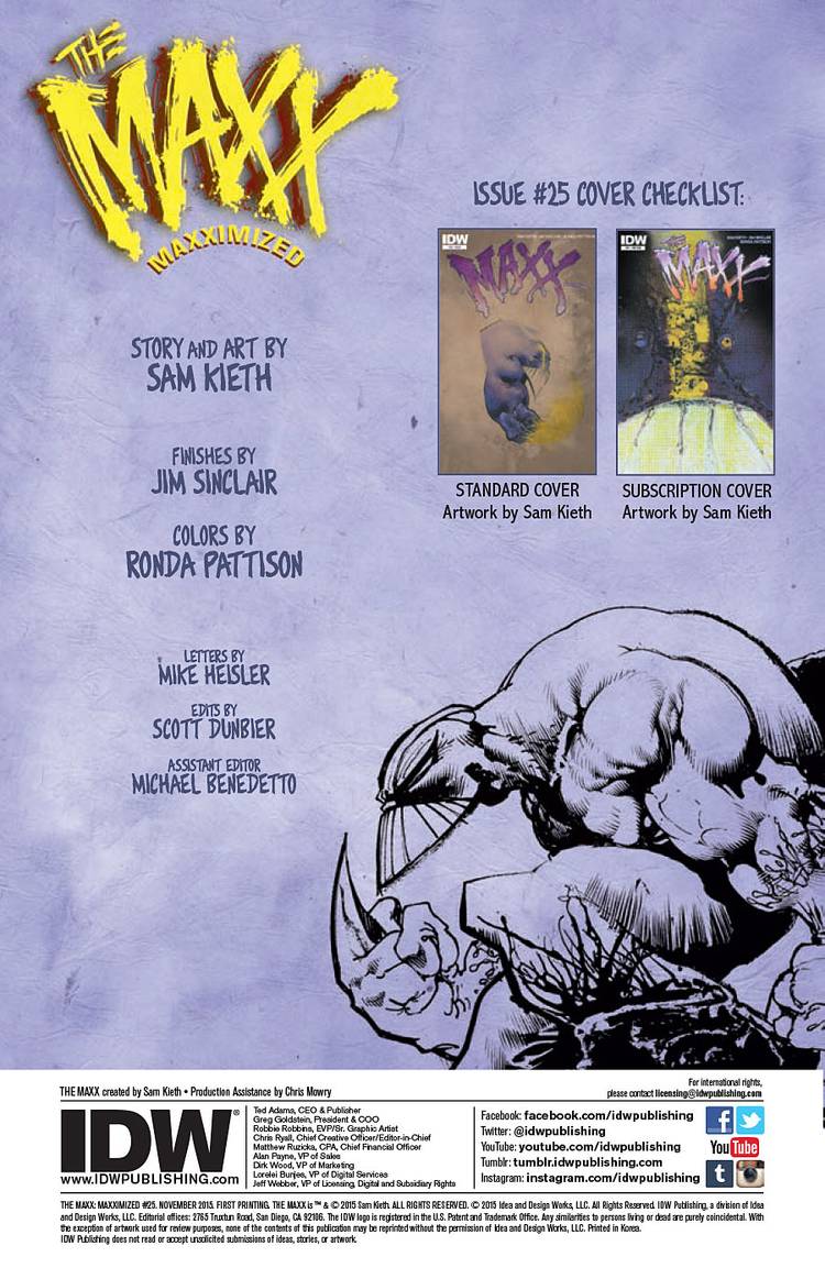The Maxx: Maxximized #25