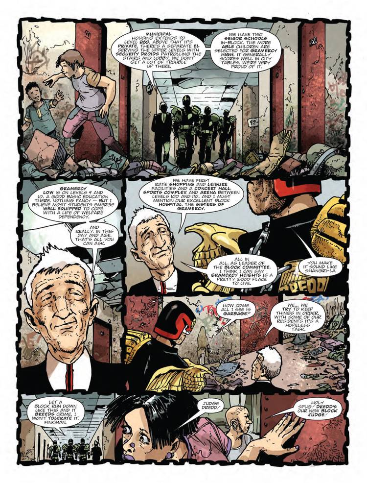 John Wagner Promotes Dredd to 