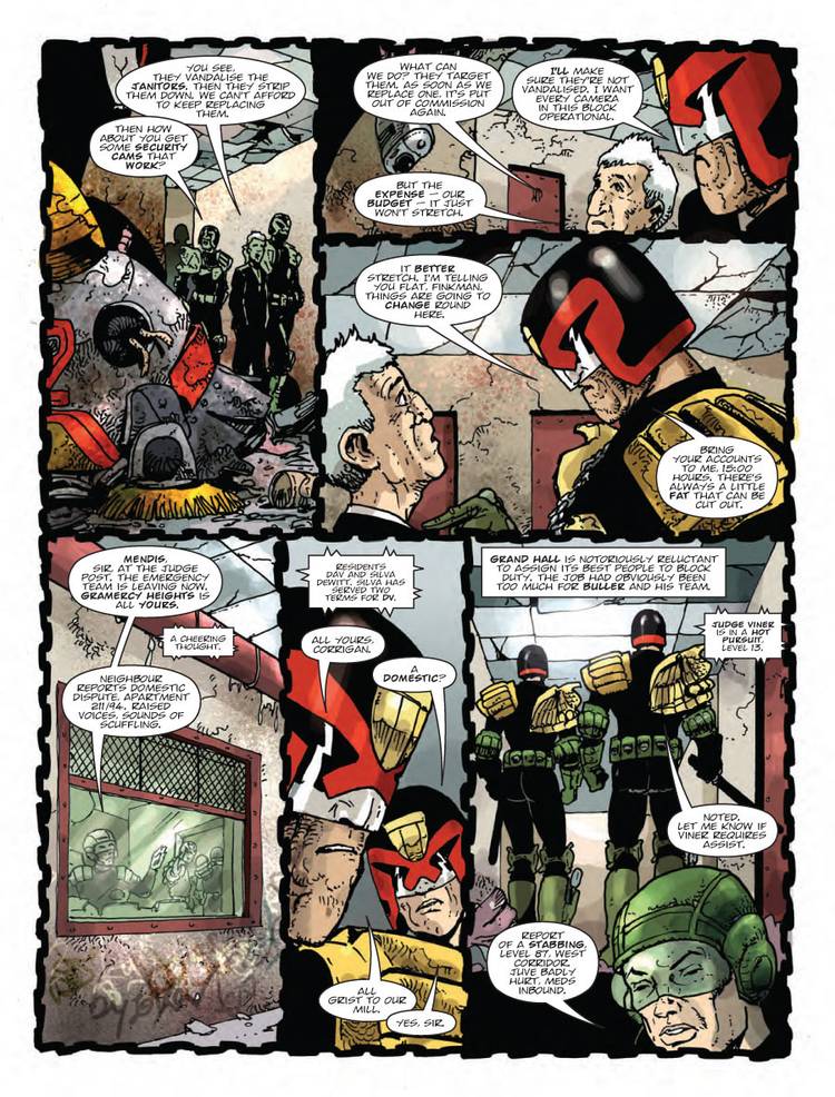 John Wagner Promotes Dredd to 