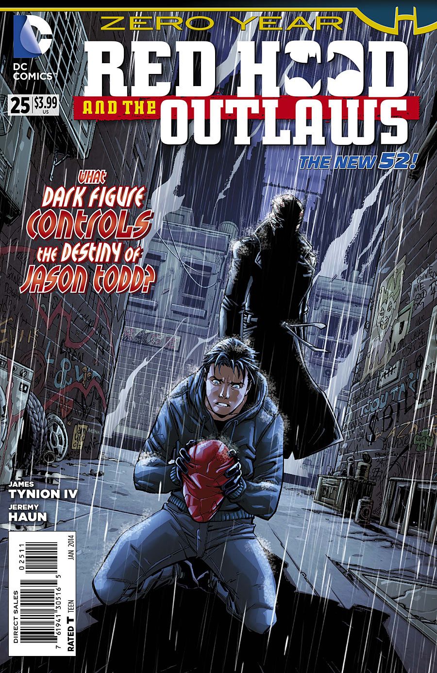 Red Hood and the Outlaws #25 バットマン リーフ